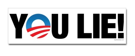 You lie