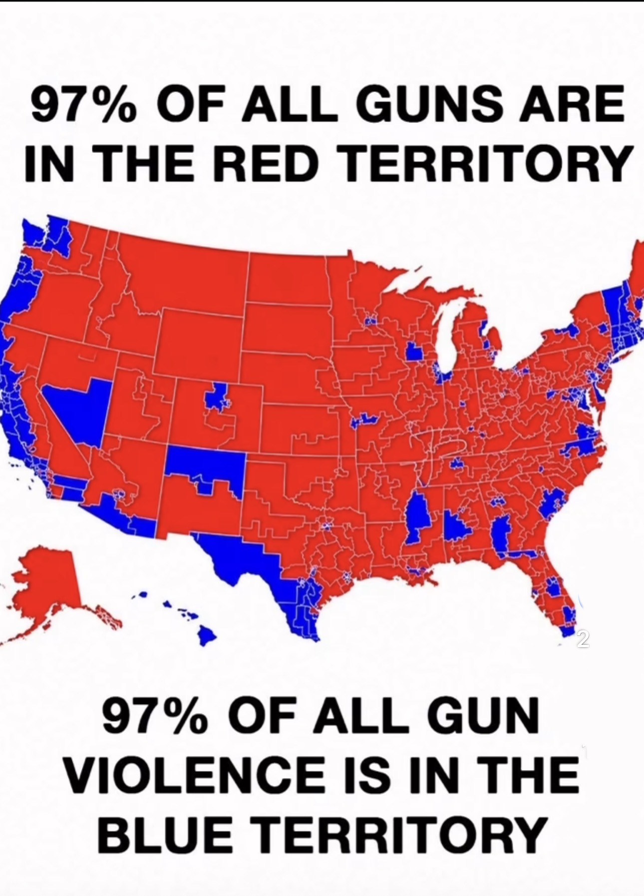 97 % of all crime is in the 3% of liberal control