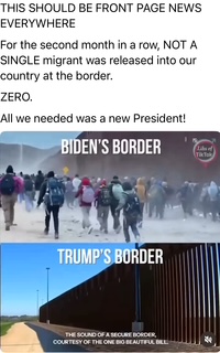 Biden Trump Border