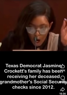 Has been receiving deceased grandmothers checks since 2012