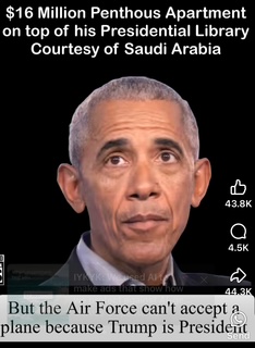 Obama accepts personal 16 million gift from Saudi Arabia