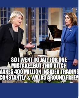 OK for Pelosi to make 400 million on illegal insider trading