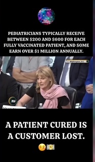pediatricians typically receive between $200 and $600 for each fully vaccinated patient, and some earn over $1 million a year.