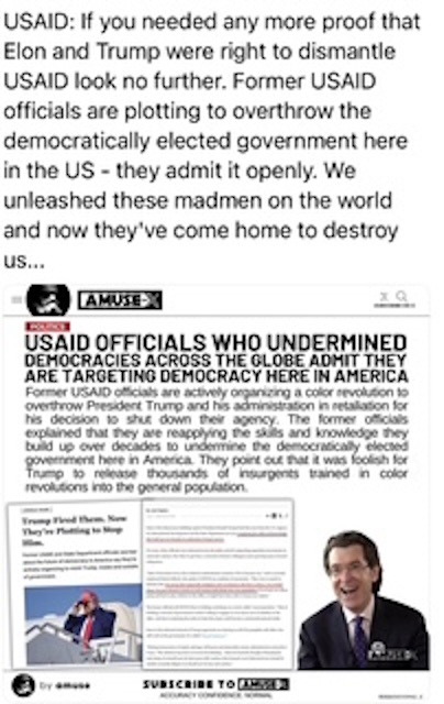 USAID Officials admit it was their goal to undermine the US